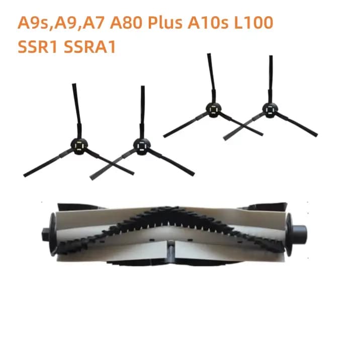 5 pièces/ensemble brosse principale brosse latérale pour ILIFE A9S A9 A7 A80 PLUS A10S L100 Silvercr