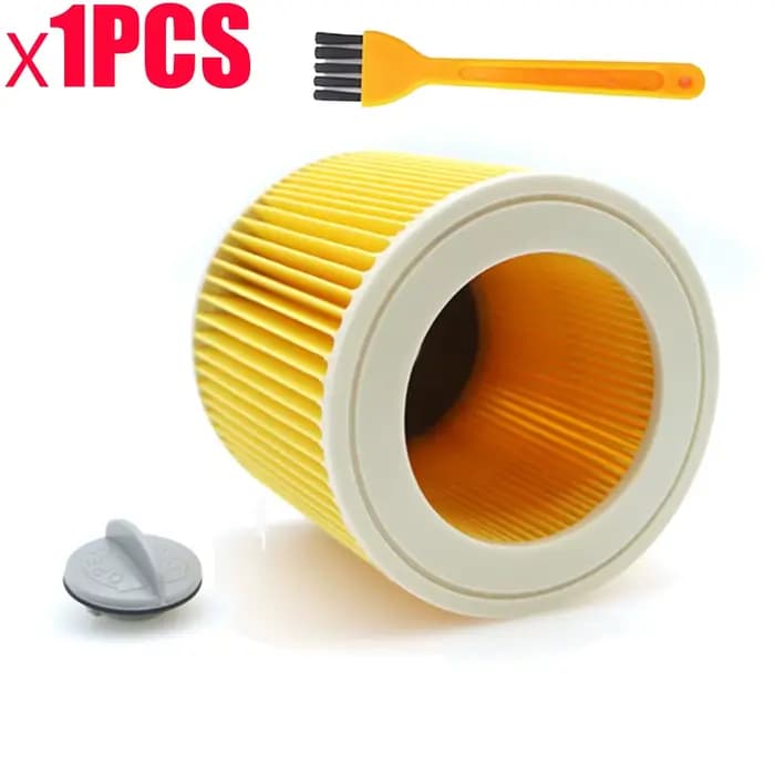 Filtre HEPA pour cartouche Karcher WD2250 WD3.200 MV2 MV3 WD3, pièces de filtre Karcher, filtres à p