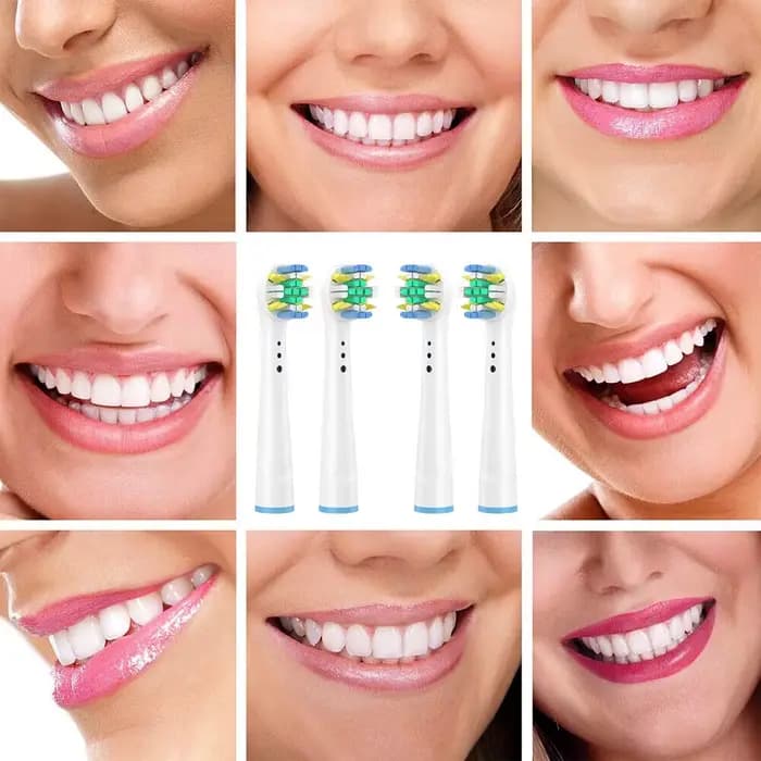 Têtes de brosse de rechange pour modèles de brosse à dents Oral b Braun Floss Action Pro7000 Pro 100