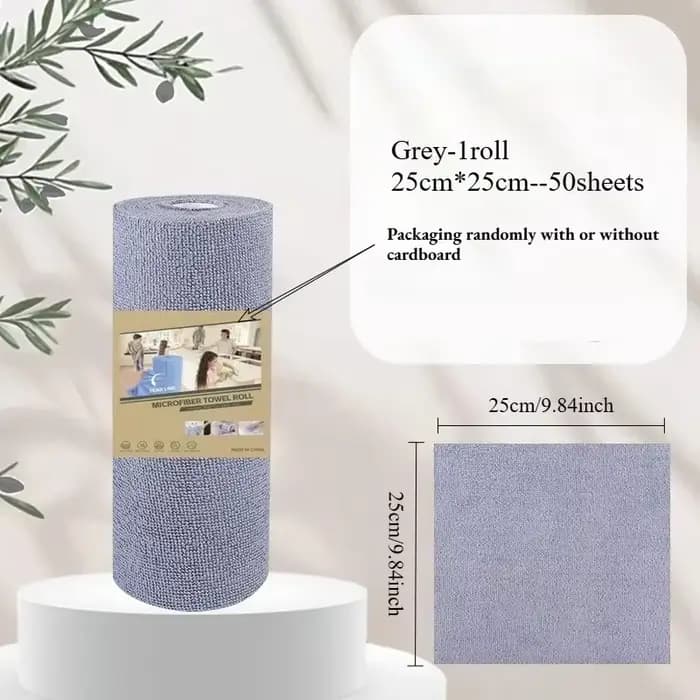 Lingettes de nettoyage réutilisables à double usage (humide et sec), chiffons de cuisine domestiques