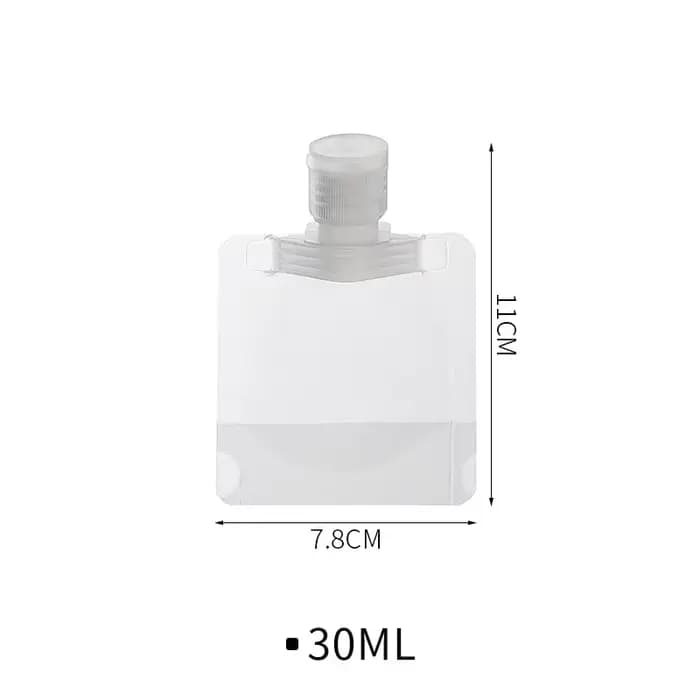 Sacs d'emballage rechargeables 30/50/100ml, essentiels de voyage, Lotion, cosmétiques, shampoing, Ge
