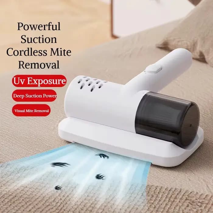 Aspirateur à main sans fil, chargement USB, aspiration puissante, dissolvant d'acariens Portable pou