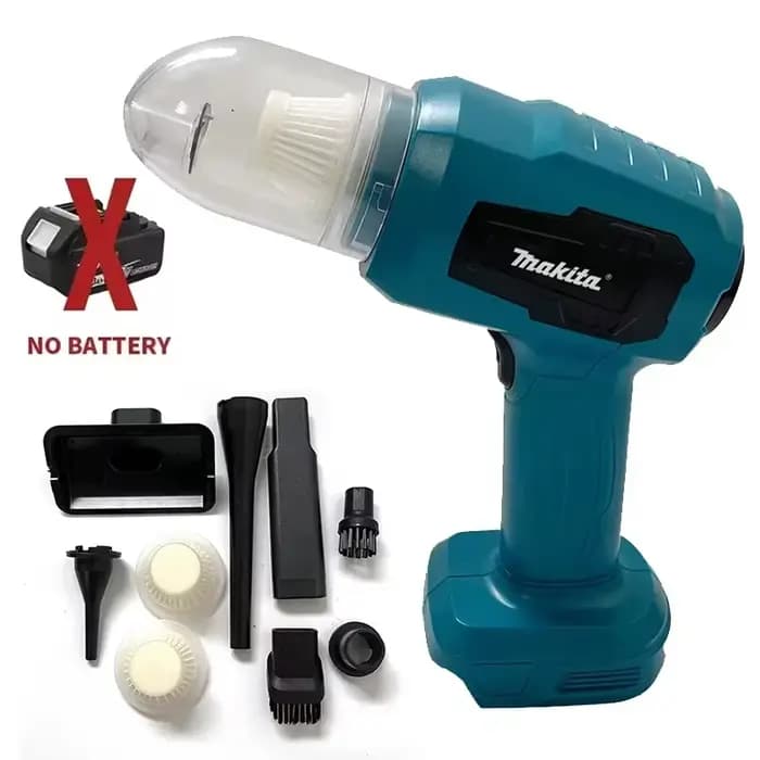 Aspirateur sans fil Makita, mini aspirateur de voiture multifonction, collecteur de poussière, outil