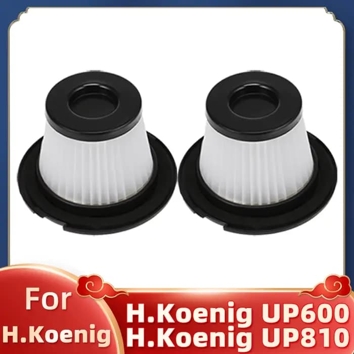Compatible avec H.Koenig UP600 / UP810 Aspirateur Robot Sans Fil Filtre HEPA Power Clean Pièces de R