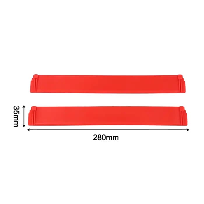 Kit d'accessoires grattoirs en caoutchouc pour aspirateur sans fil Karcher WV6 et WV6 Plus pour amél