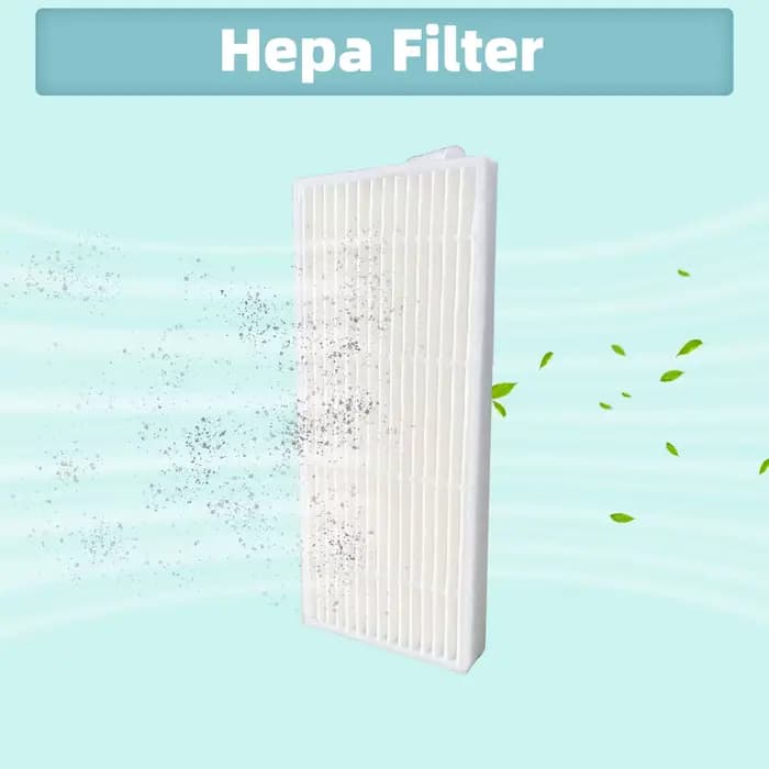 Convient pour (Conga 1290 / 1390 / 1490 / 1590) filtre Hepa brosse latérale Robot aspirateurs pièce