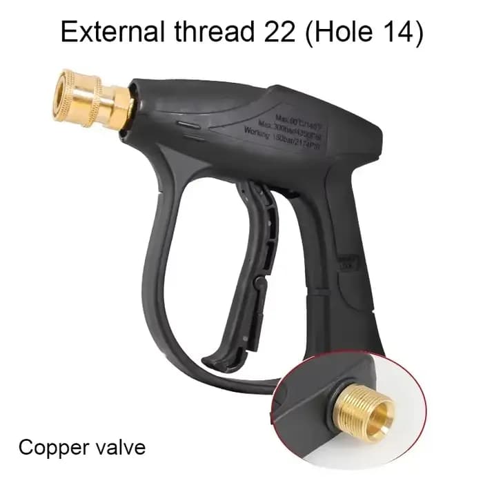 Nettoyeur haute pression, outil de nettoyage de voiture, pistolet haute pression avec buse, Tube d'e