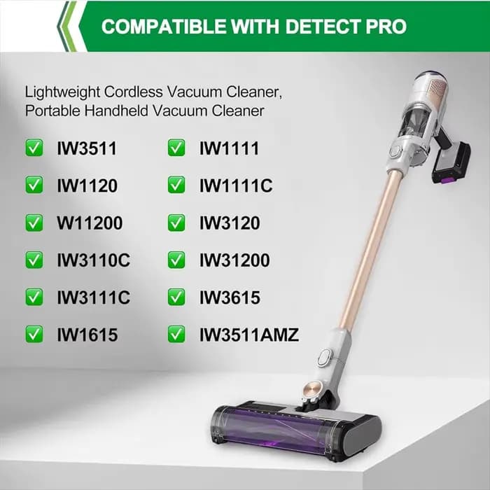 * Filtres d'aspirateur AA60I pour Shark IW3511 IW1111 IW3111C IW3615 IW1615 IW3511AMZ, fixation pour