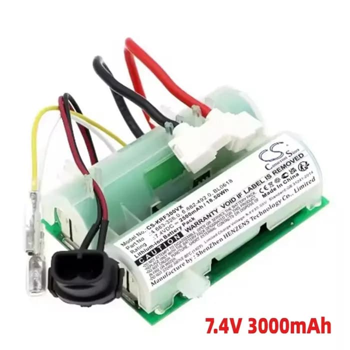Batterie CS-KRF300VX 7.4V 3000mAh 3500mAh 4000mAh pour Machine de nettoyage de sol Karcher FC3, batt