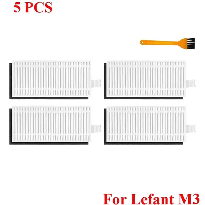 Accessoires pour aspirateur Robot (Lefant M3/M3 MAX/M3L), rouleau principal, brosse latérale, tissu