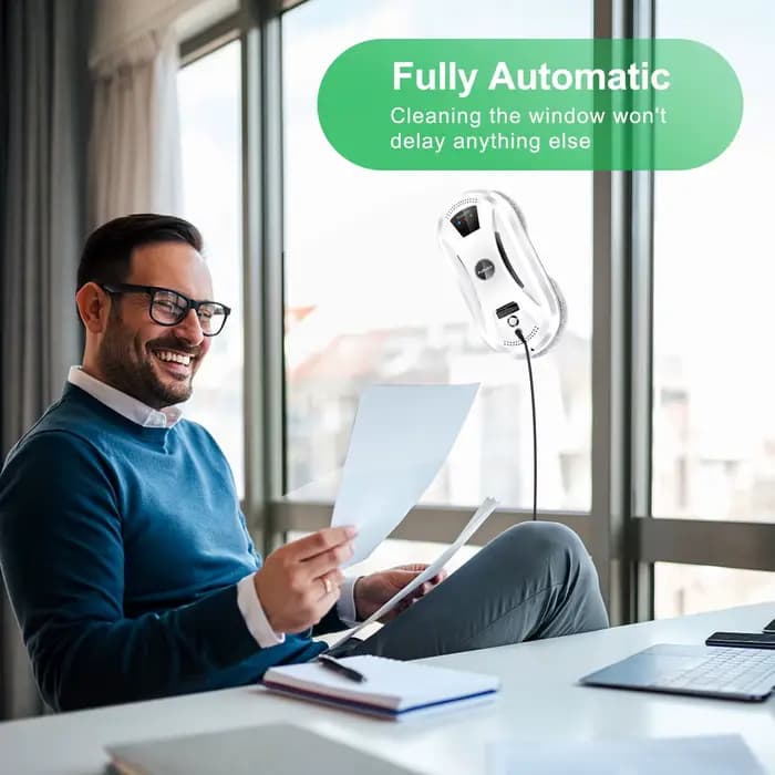 PuRuiKai Robot de nettoyage de vitres à domicile aspirateur de vitres intelligent Machine de nettoya