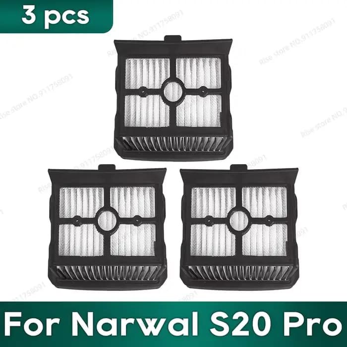 Compatible pour Narwal S20 Pro, Rowenta x-clean 10, accessoires pour aspirateur, brosse à rouleau, f