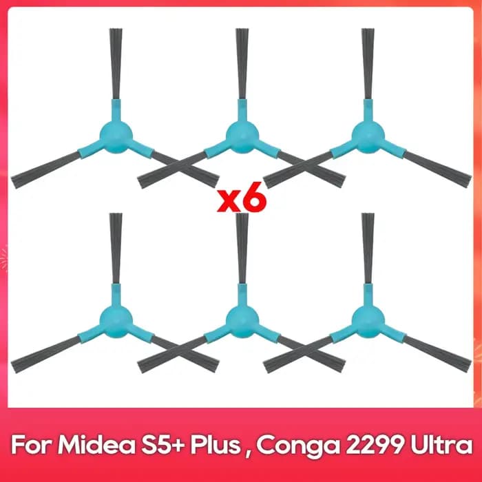 Compatible avec ( Midea S5 Plus / Conga 2299 Ultra Home X-Treme Genesis ) Accessoires : Brosse Princ
