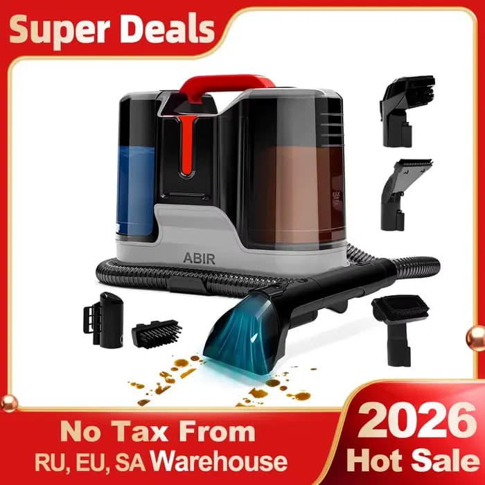 ABIR G80 aspirateur à main pour tapis 15Kpa Machine de nettoyage de points pour la maison canapé int