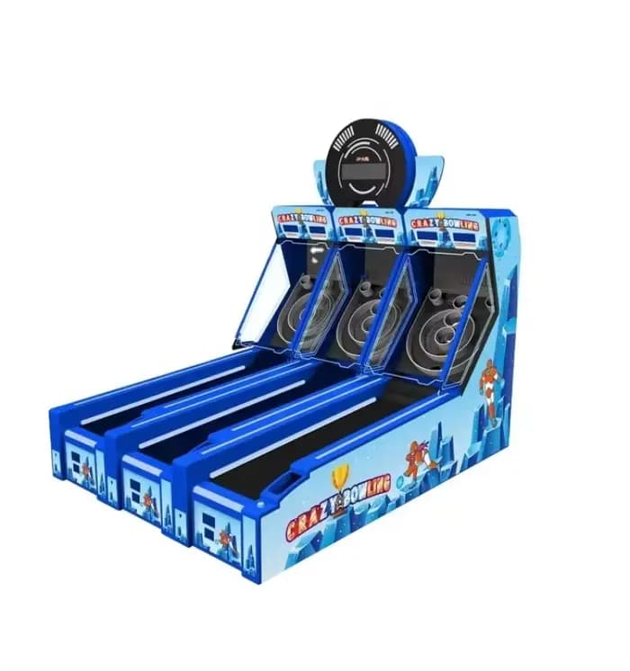 Machine à percer les balles de bowling, jeu de bowling d'intérieur pour 3 joueurs, pour centre de di