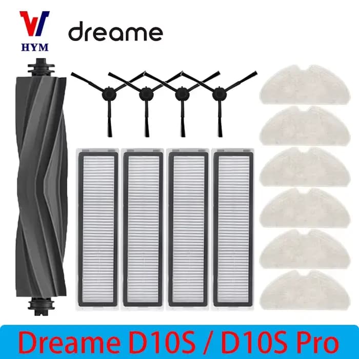 Accessoires pour aspirateur Robot Dreame D10s / D10s Pro, brosse latérale principale, filtre Hepa, c