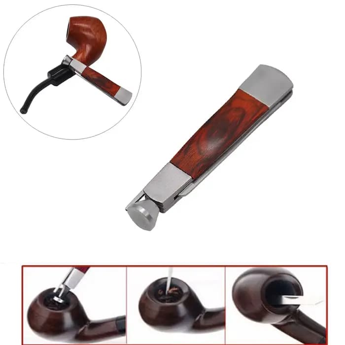 Alésoirs de nettoyage de tuyaux en acier inoxydable, bois rouge 3 en 1, outil de doseur, accessoires