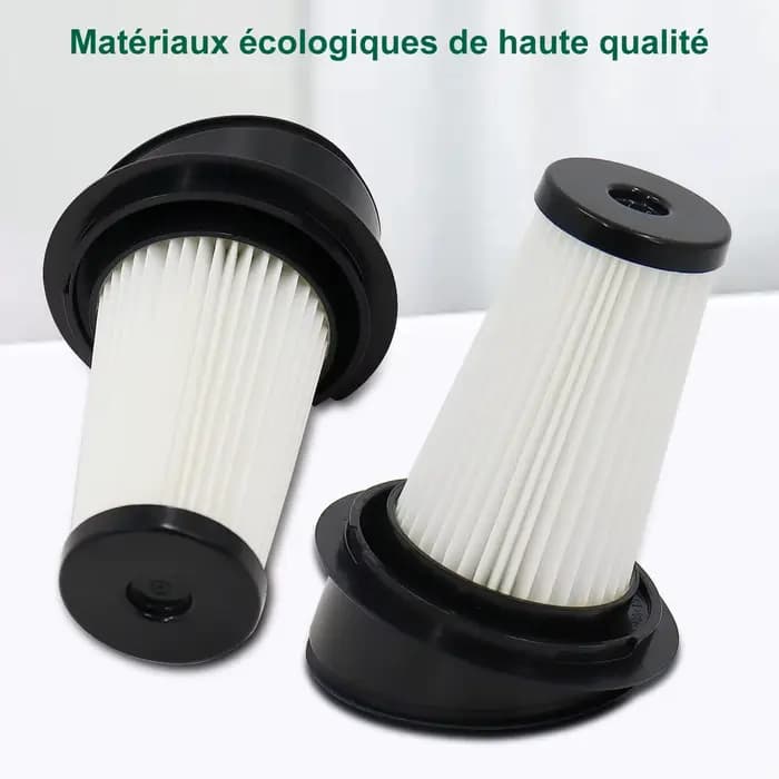 4 pièces ZR005201 pièces de rechange filtres accessoires pour tous les modèles Rowenta RH6545 RH6543