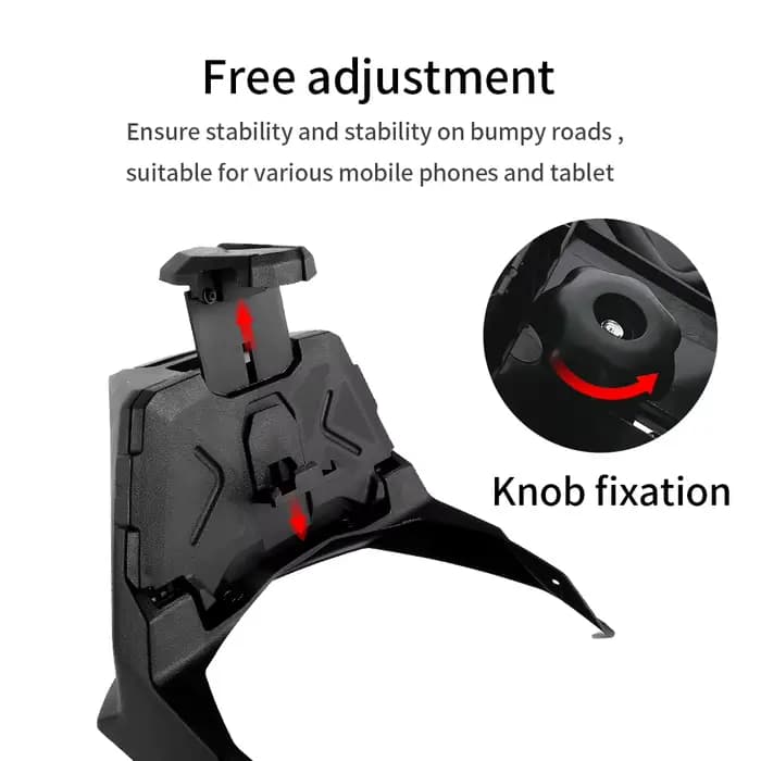 Support de téléphone portable avec boîte de rangement, support d'appareil électronique GPS, 71500491