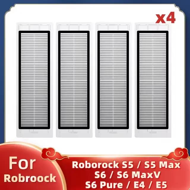 Filtre Hepa pour aspirateur Robot Xiaomi Roborock S5 Max S6 MaxV S6, brosse principale, accessoires,