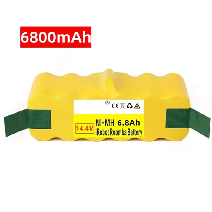Batterie pour aspirateur IRobot Roomba, 14.4V, 9800mAh, 500, 510, 530, 570, 580, 600, 650, 700, 780,