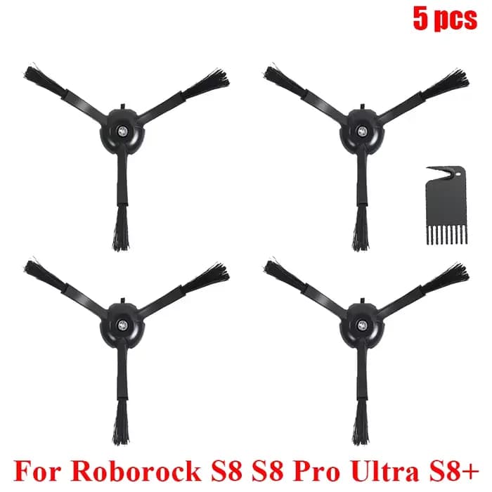 Accessoires pour robot aspirateur Roborock S8 Pro Ultra S8+ : brosse principale, brosse latérale, fi