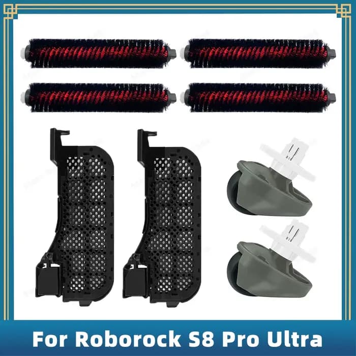 Compatible pour Roborock S8 Pro Ultra, accessoires de pièces, filtre de réservoir de nettoyage, bros