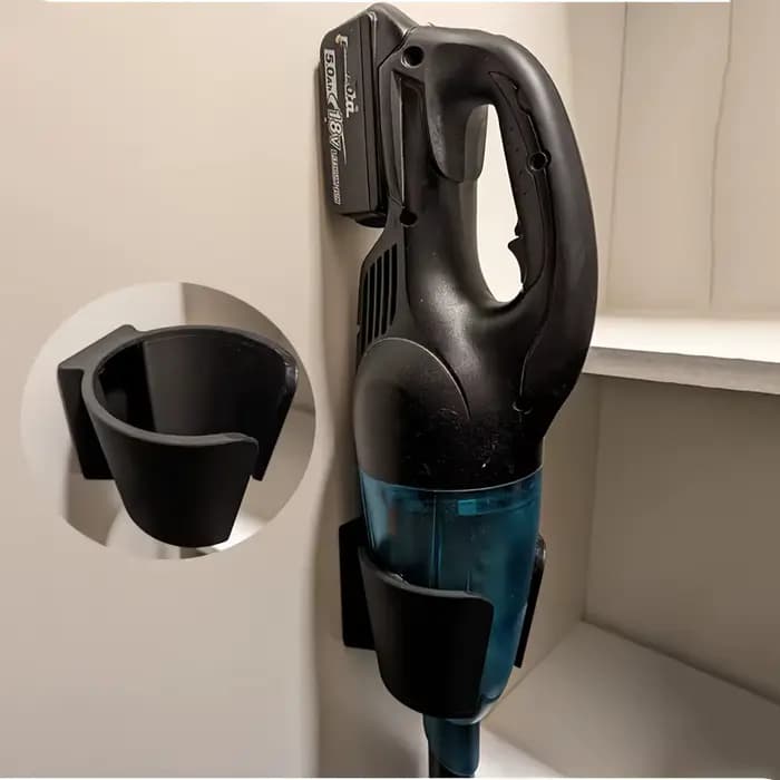 Support mural adapté au support mural pour aspirateur Makita, Installation murale peu encombrante ad