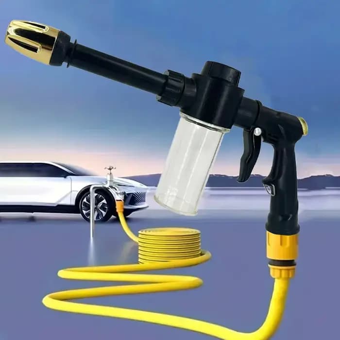 Nettoyeur réglable haute pression, équipé de 360 ° Buse rotative, avec bouilloire à mousse de 100