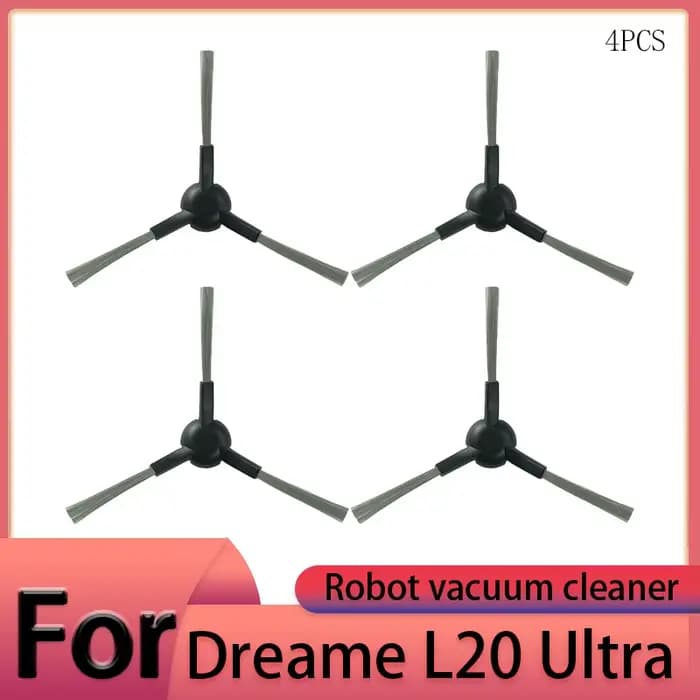 Accessoires pour aspirateur robot Dreame L20 Ultra : brosse principale, brosse latérale, filtre HEPA
