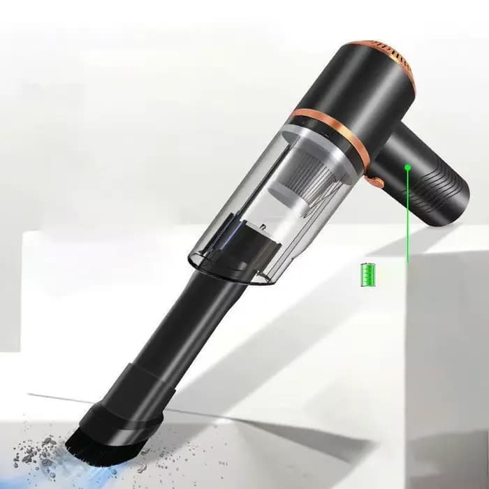 Aspirateur de voiture sans fil Lenovo 2 en 1, aspirateur portatif rechargeable, aspiration puissante