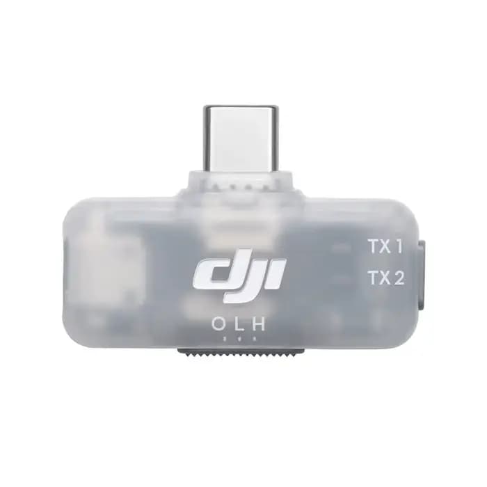 Récepteur mobile de la série DJI Mic prenant en charge les connexions mixtes Mic Mini, Mic 2 et Mic