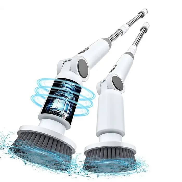 Épurateur rotatif électrique sans fil, brosse pour livres, étanche IPX7, épurateur à main, poignée d