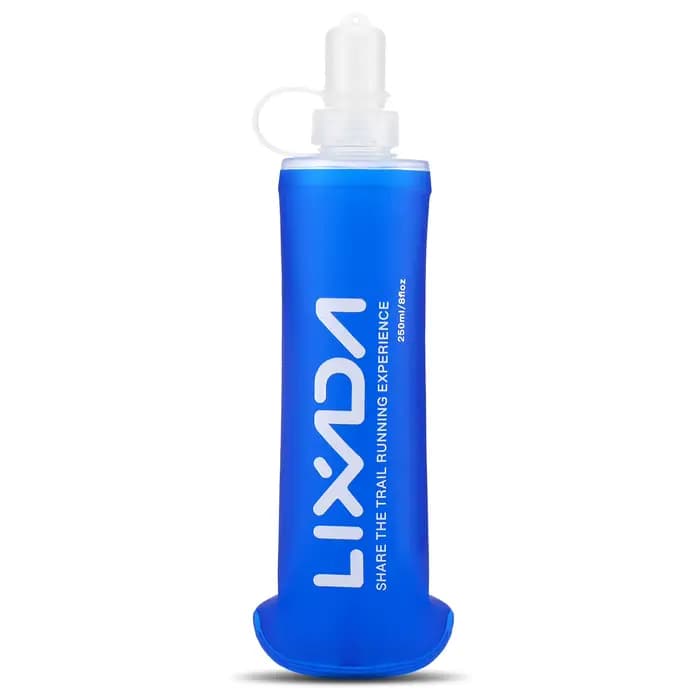 Vexada-Bouteille d'eau d'hydratation pliable sans BPA, souple, pour la course en plein air, la rando