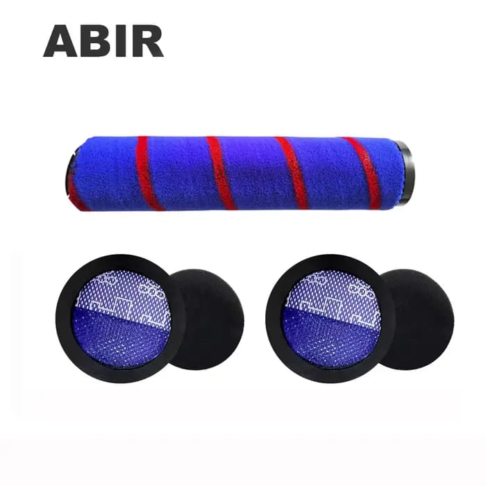 Pièces de rechange pour aspirateur sans fil ABIR VC205, y compris rouleau moelleux 1 pièce, filtres