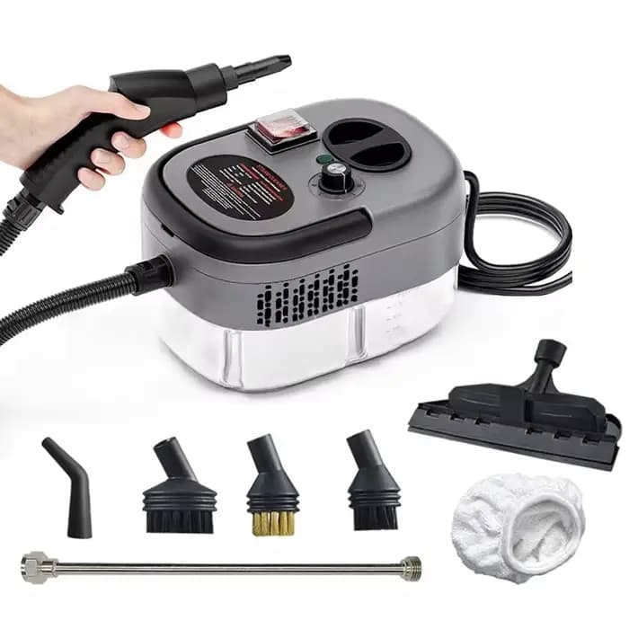 Nettoyeur à vapeur portatif, Machine de nettoyage à vapeur pressurisée à haute température avec tête