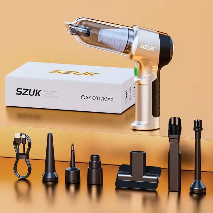 SZUK C017Max aspirateur de voiture forte aspiration sans fil Portable aspirateur à main puissant sou
