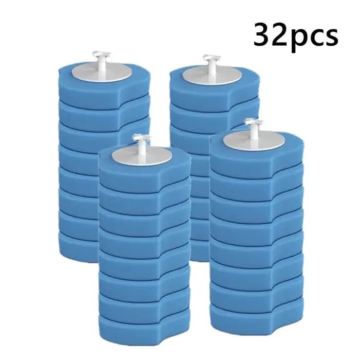 Disposable Toilet Brush Cleaner Bathroom Cleaning Brush with Replaceable Brush Head Toilet Cleaning