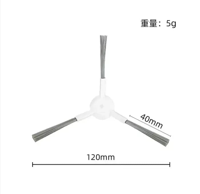 Pièces de rechange pour aspirateur Robot Xiaomi S10 + / S10 Plus B105, accessoires, brosse latérale