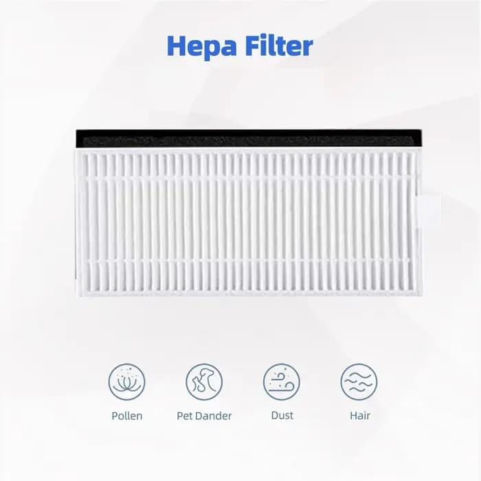Compatible avec l'aspirateur robot AIRROBO P20 Brosse principale et latérale Filtre HEPA Accessoires
