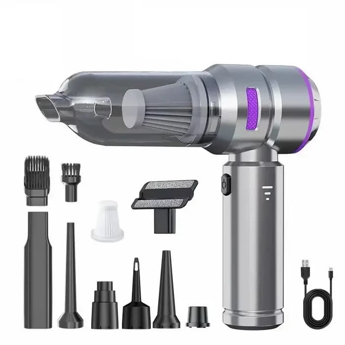 Aspirateur sans fil portable haute puissance pour voiture et maison, souffleur et nettoyeur de pouss