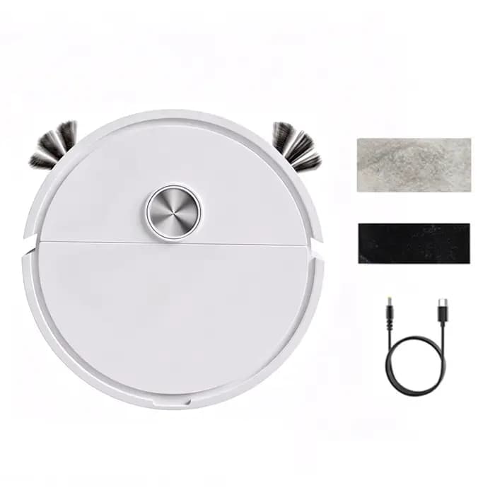 Robot aspirateur compact 3 en 1 pour voiture, machine de nettoyage intelligente avec évitement autom