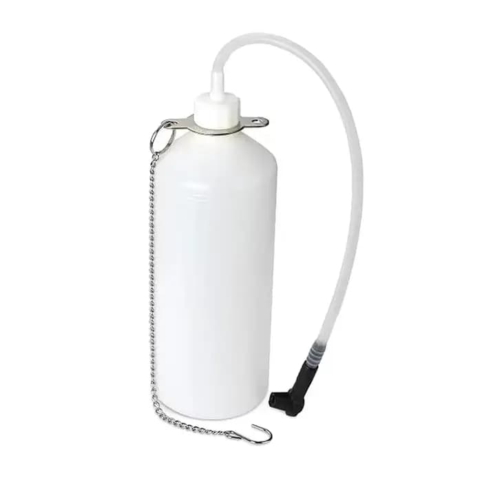 Purgeur de frein manuel avec extracteur de liquide de frein de 1L et tuyau de 60cm, outil de changem