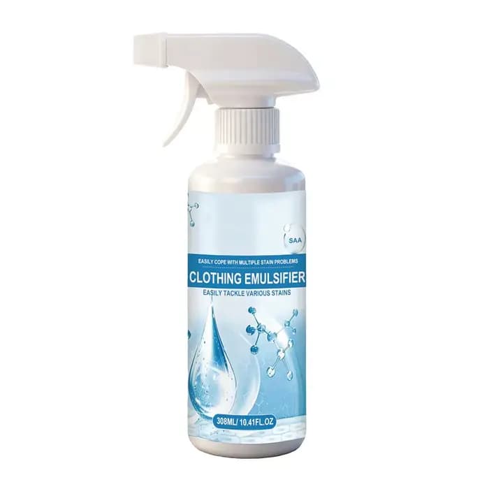 Dégraissant pour vêtements 1/2PCS-300ml, émulsifiant puissant, nettoyant en spray à action rapide, d