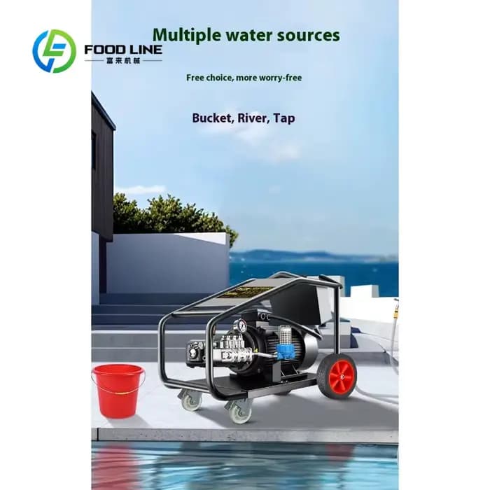 Nettoyeur haute pression électrique industriel personnalisé à eau froide pour lavage de voitures com