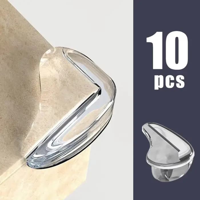 Protecteurs d'angle de meubles de Table basse Anti-collision transparents, doublure d'angle douce po