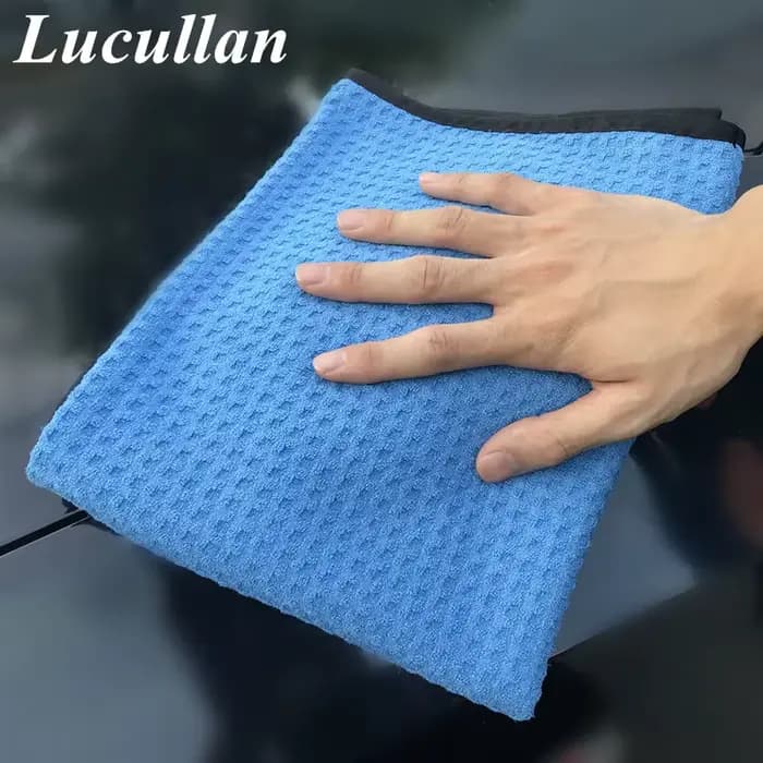 Lucullan – tissu de séchage en microfibre 60x90CM, ne grattache pas ou tourbillonnant, serviette gau