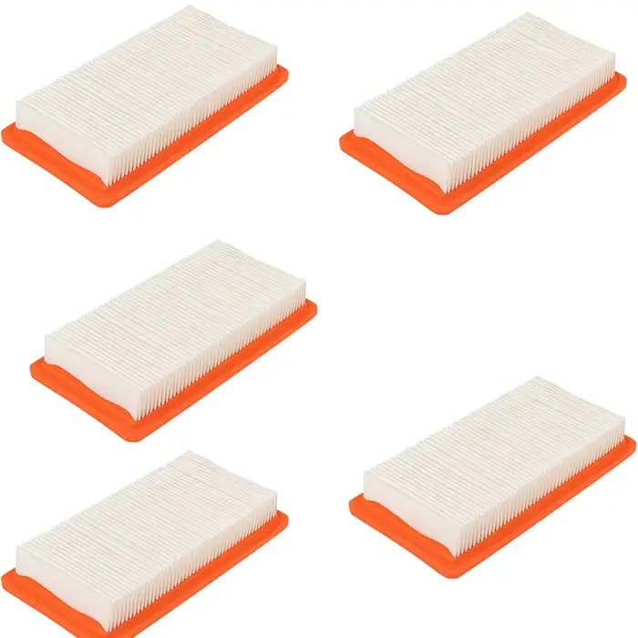 Accessoires d'aspirateur Karcher DS5500, filtre, lot de 5 pièces, 6.414-631.0 livres, DS5600, DS5800