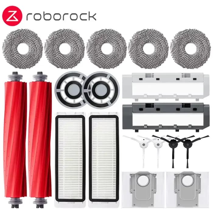 Roborock Q Revo / P10 A7400RR Robot aspirateur accessoire brosse latérale principale filtre Hepa tis