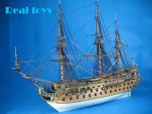 Maquette de bateau de guerre San Felipe, modèle classique à assembler soi-même, kits d'armada invinc